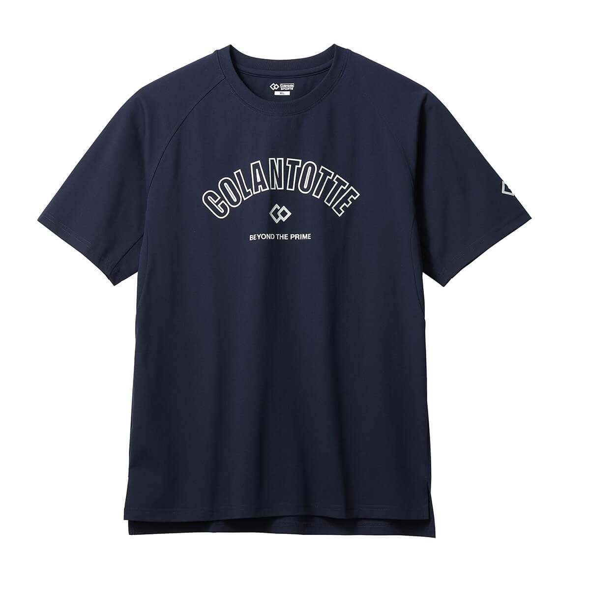 「コラントッテSPORTS 機能ウェア クルーネックシャツ ビッグロゴ/Colantotte」