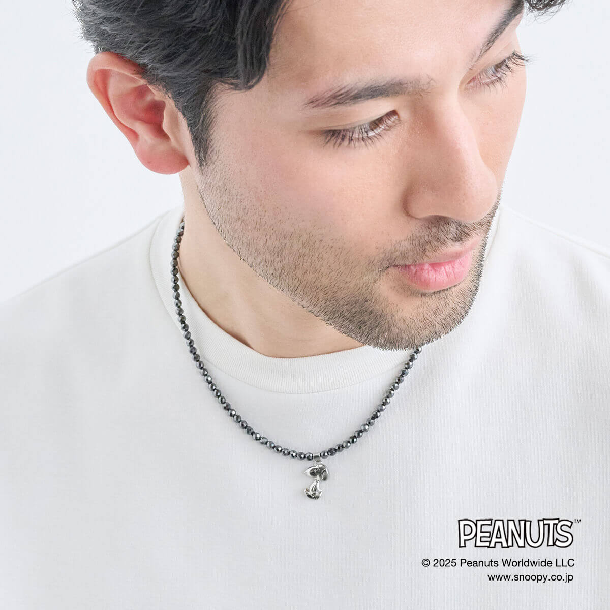 磁気ネックレス「コラントッテ ネックレス LUCEα SNOOPY ORIGINAL MODEL/Colantotte」